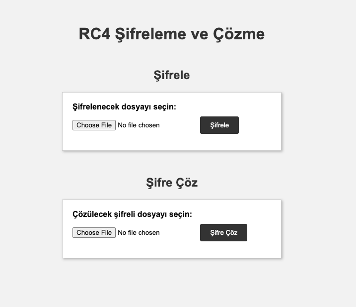 Encryption Website