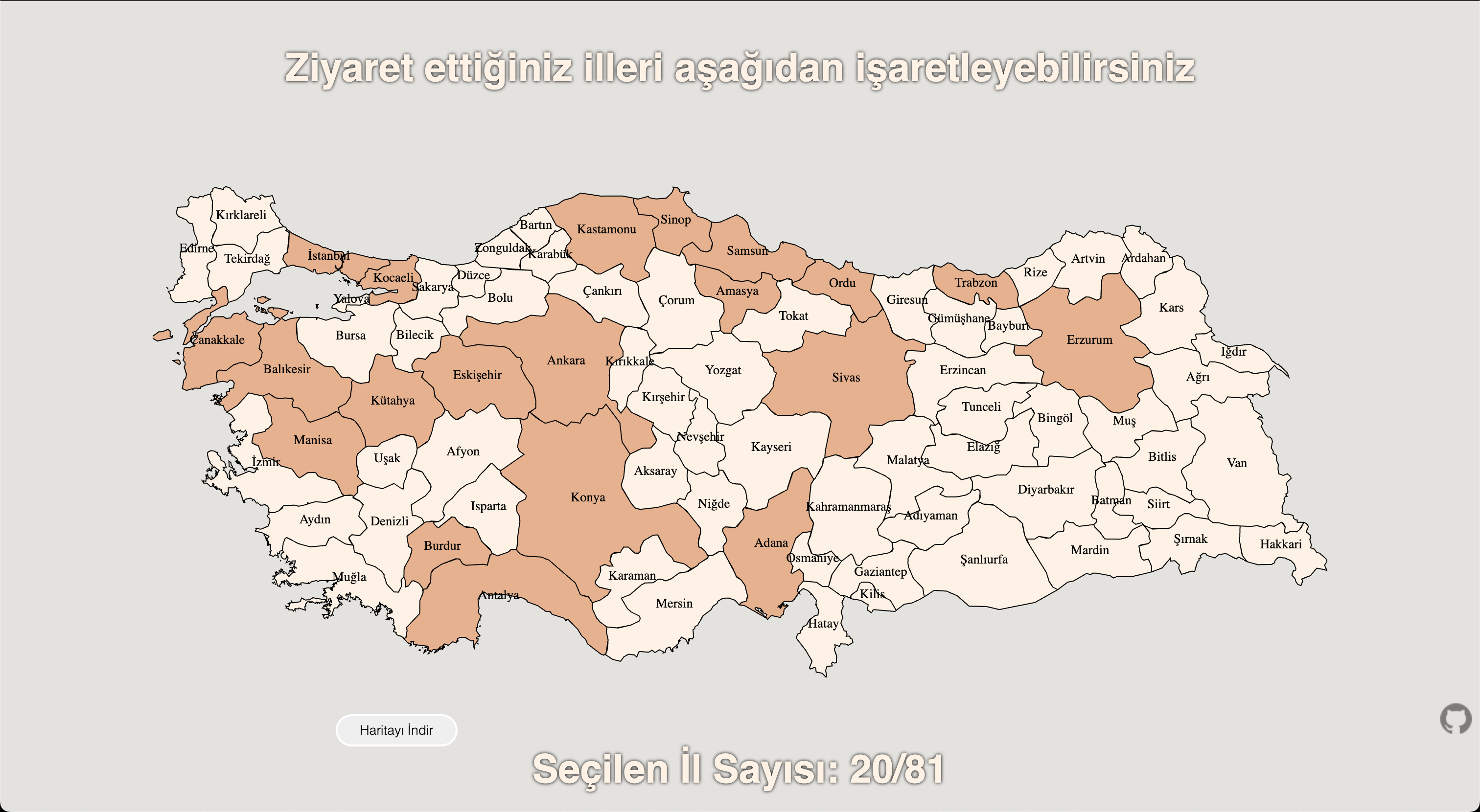 VisitedTurkey